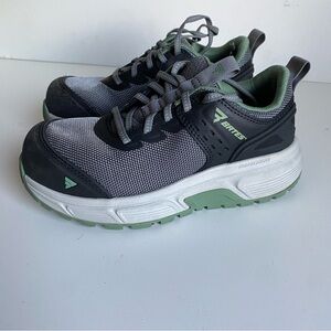 Bates Jumpstart  Women’s Black and Green Safety Shoes